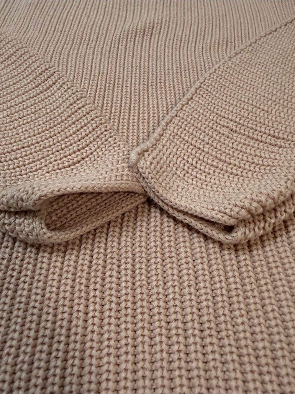 Frank & Eileen Montecito Sweater Classic Pullover - Blush Pink Neutral Cotton - Picture 11 of 13